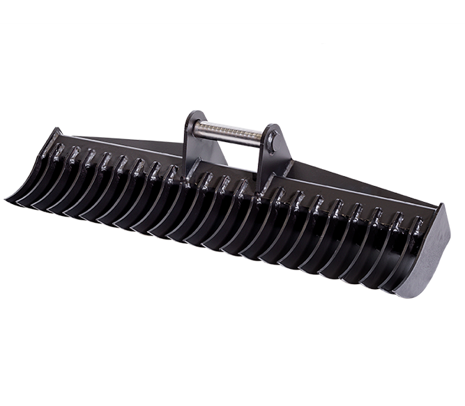 Excavator Rake